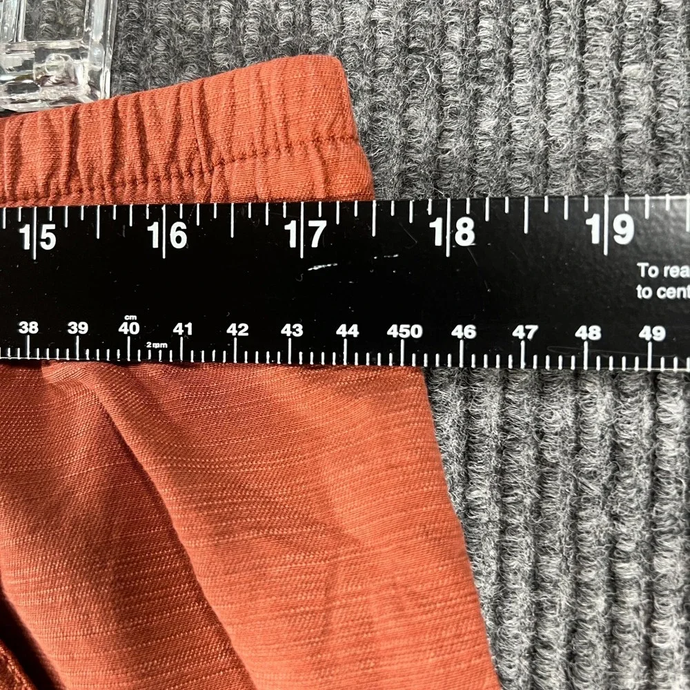 Anthropologie‎ Mens Pants Size 32 Orange Lightweight Joggers Casual Outdoor